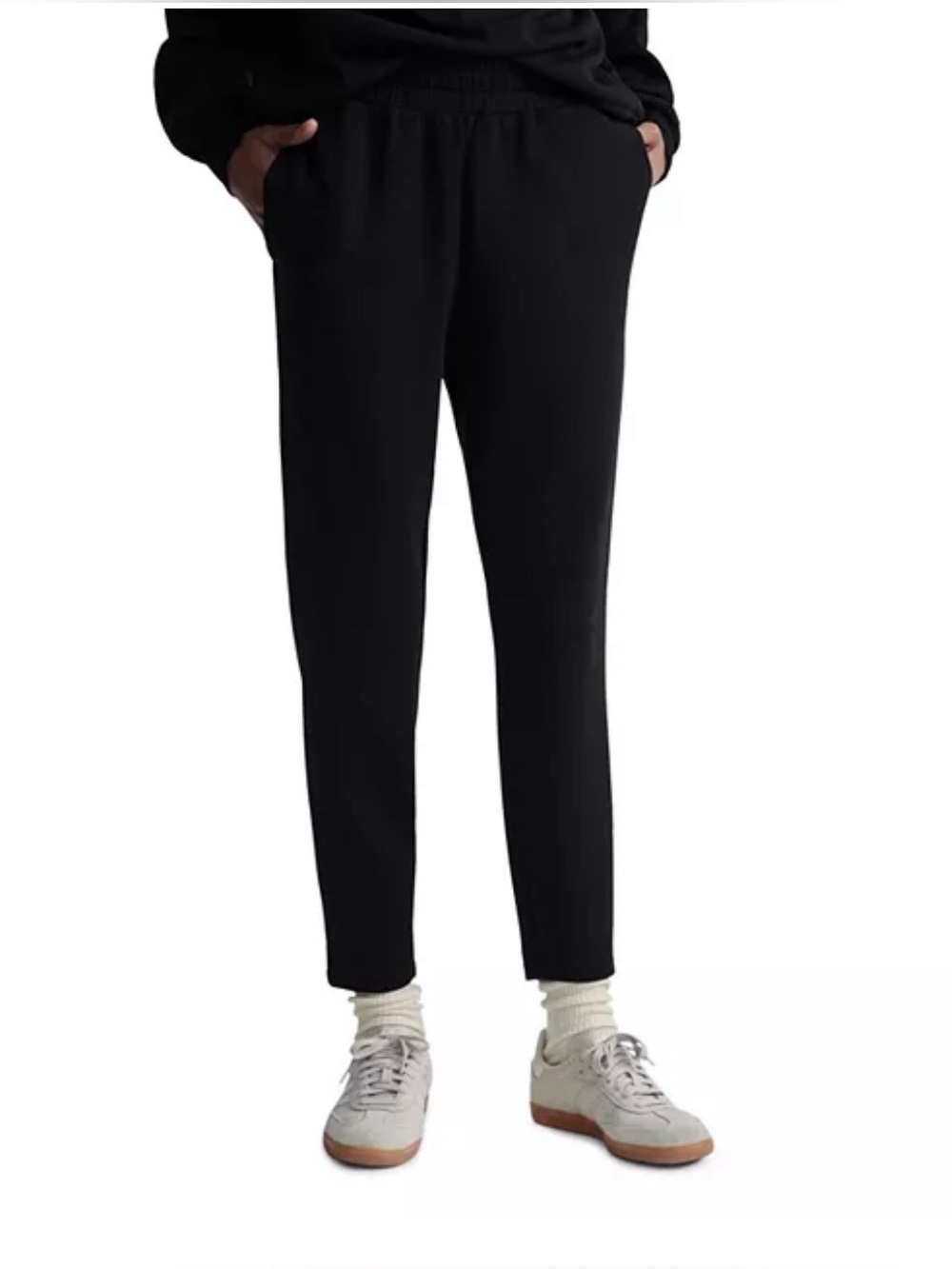 Varley black straight leg pants size medium